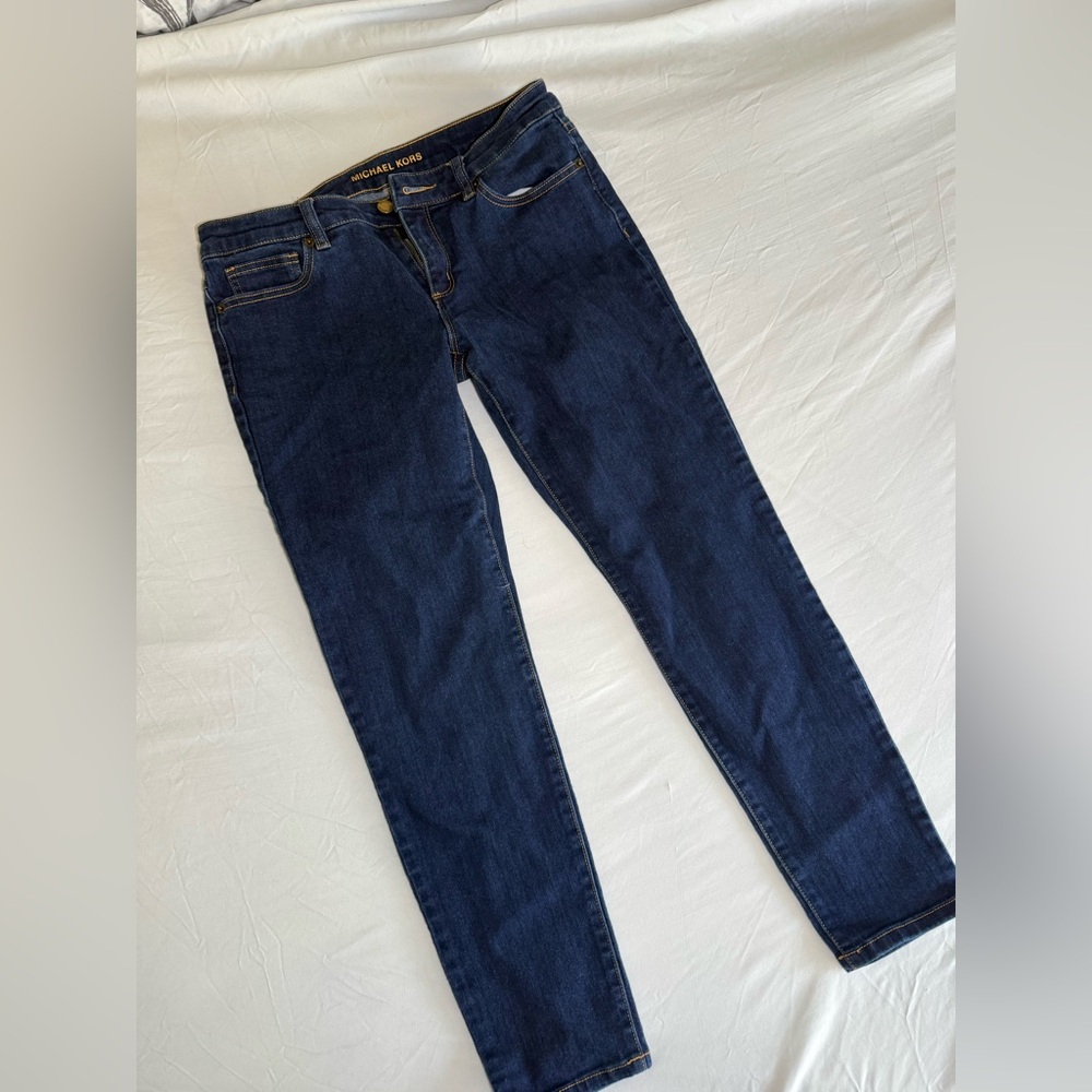 Michael Kors Dark Blue Skinny Jeans